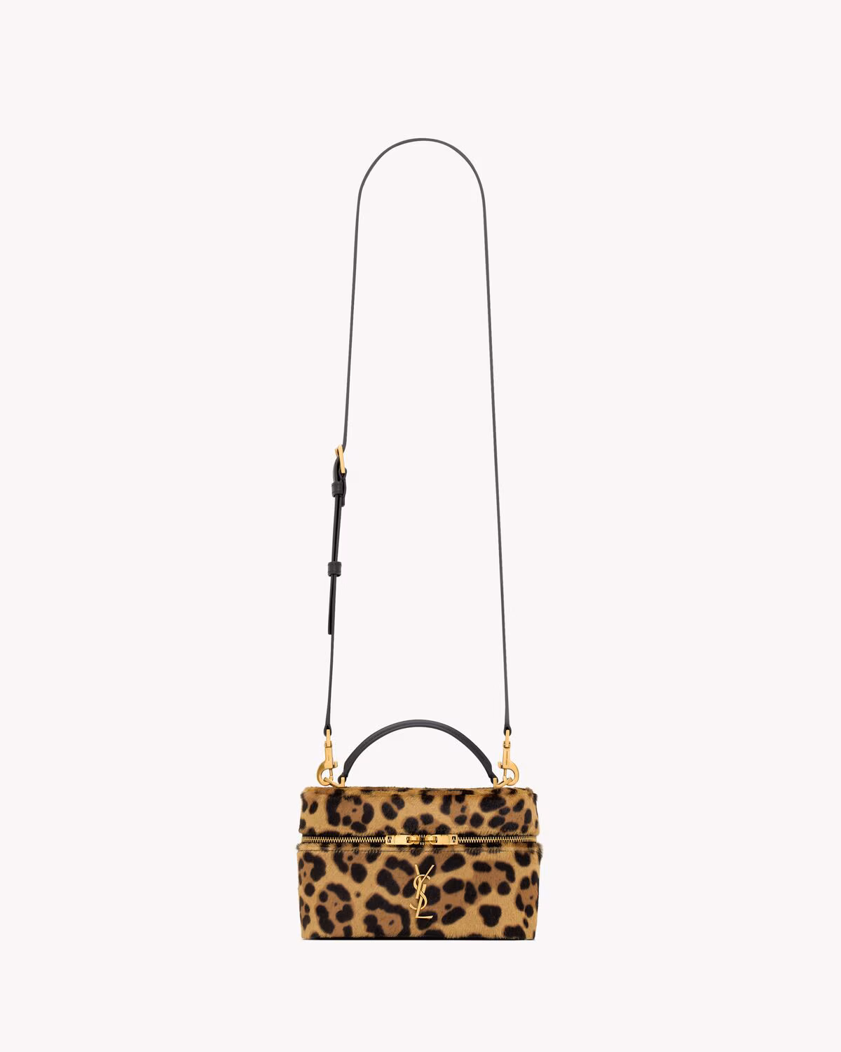 YSL GABY vanity bag in pony hair leather
